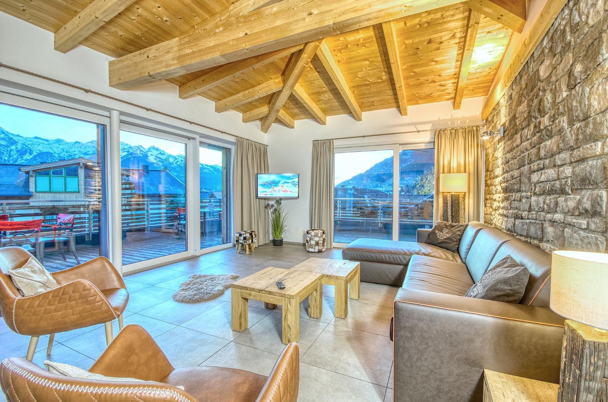 Penthouse Ski & Golf - By Alpen Apartments Zell am See Buitenkant foto